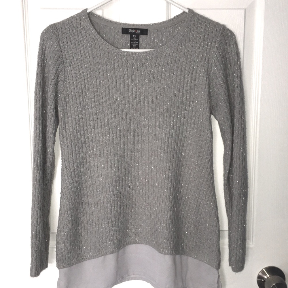 Style & Co Twofer Sweater